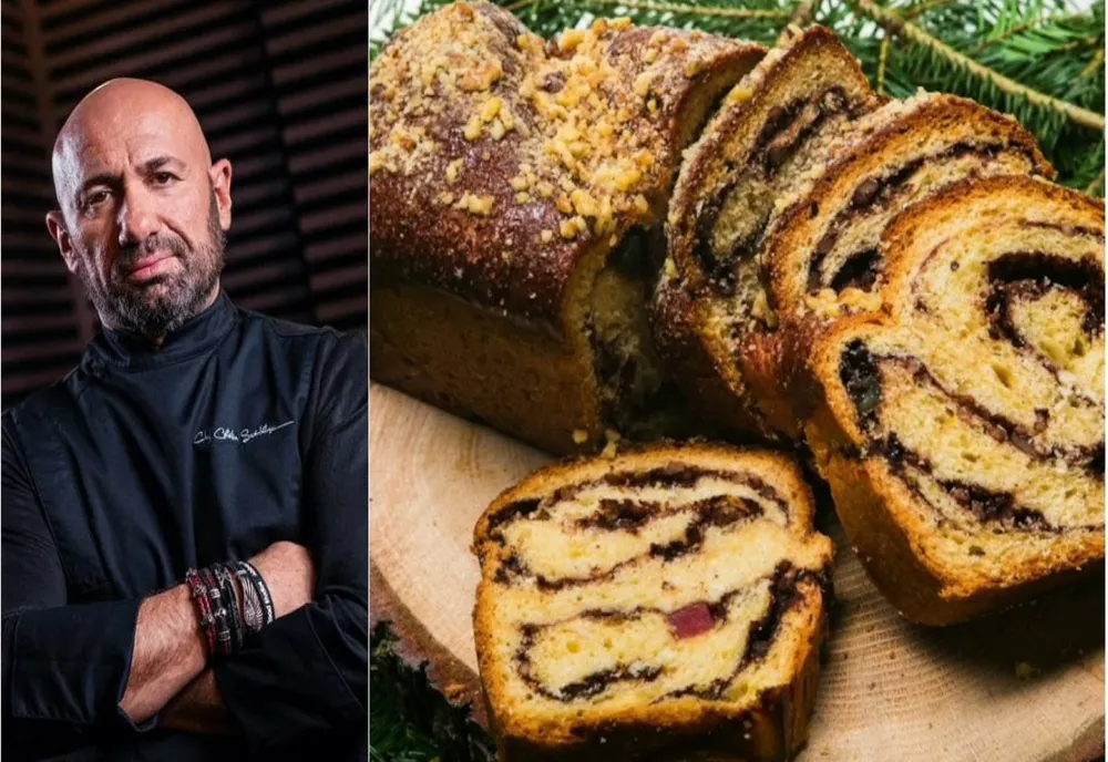Cât costă un cozonac făcut de chef Cătălin Scărlătescu. Nu mulți își permit să-l cumpere