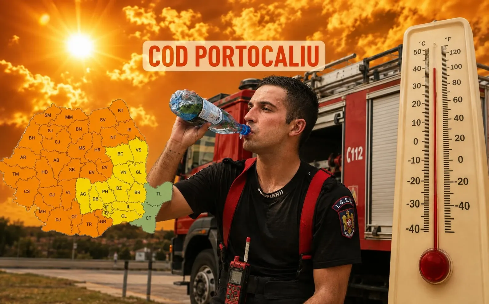 Cod portocaliu de caniculă