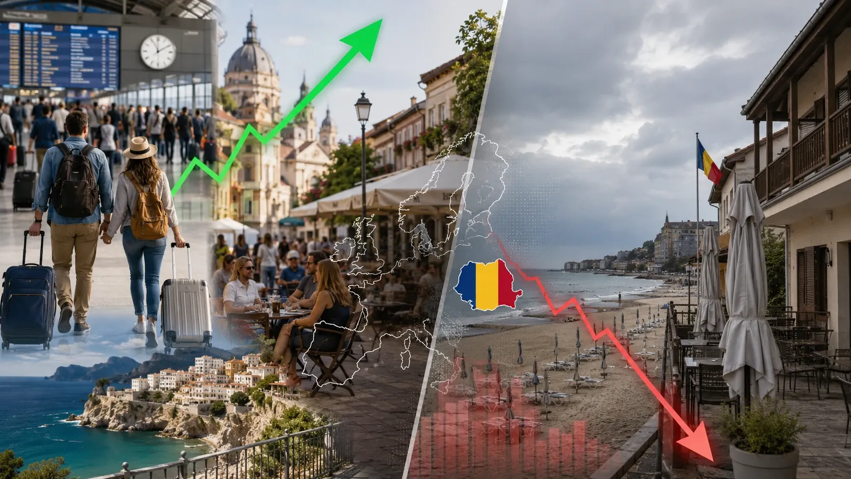 Turism România vs. Europa
