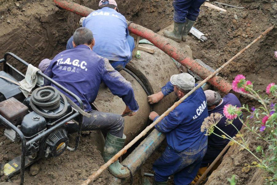 avarie conduceta bacau