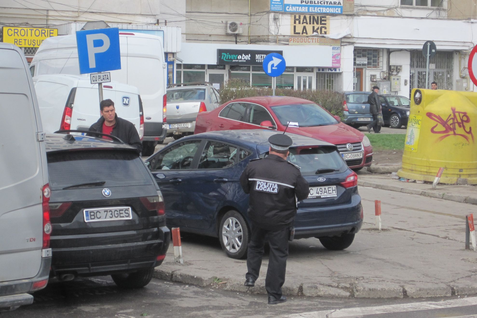 politia amenzi parcare