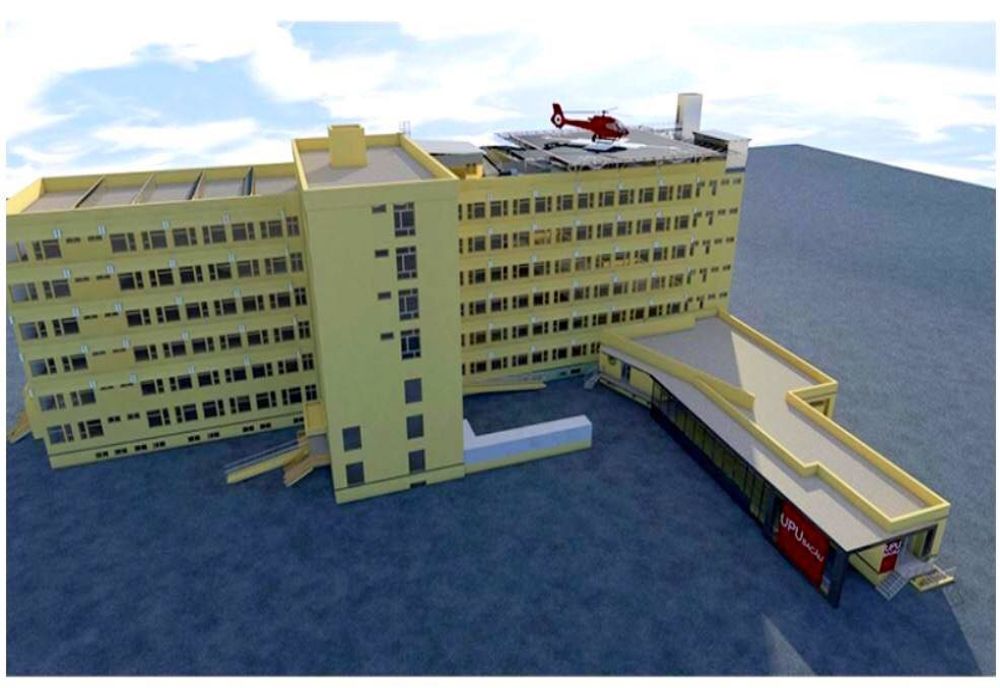 Spitalul Județean Bacău va avea heliport