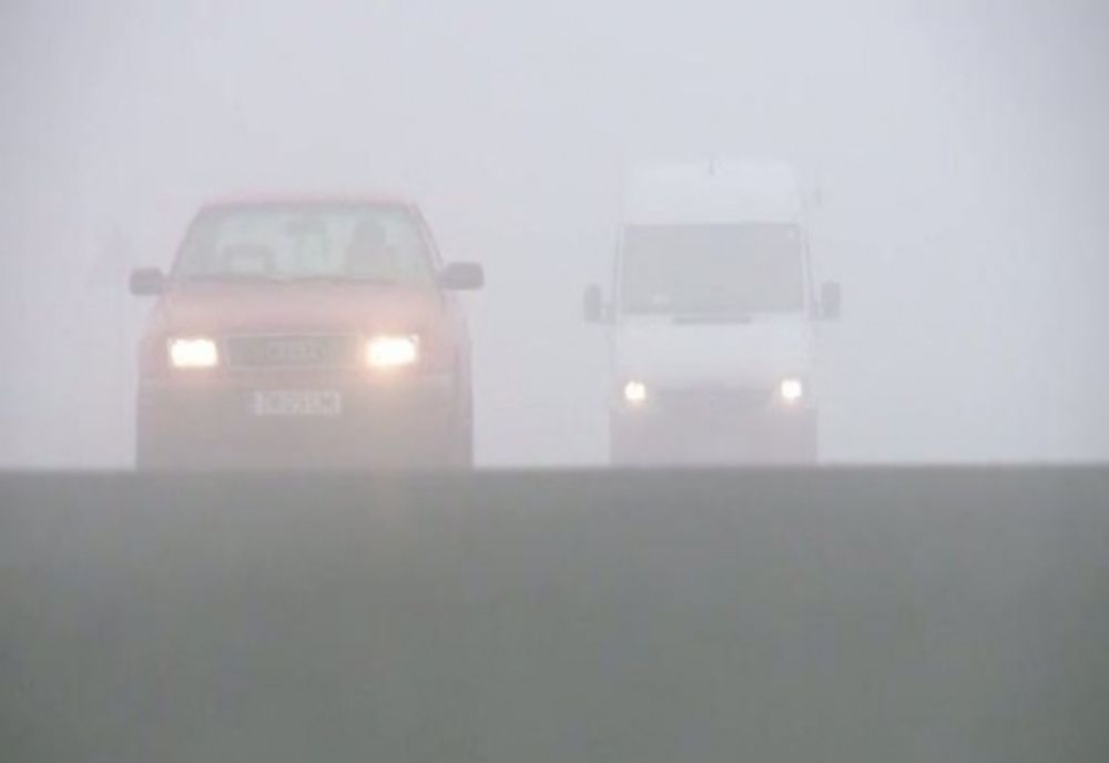 AVERTIZARE INFOTRAFIC:TRAFIC ÎNGREUNAT DIN CAUZA CEȚII! ADAPTAȚI VITEZA!