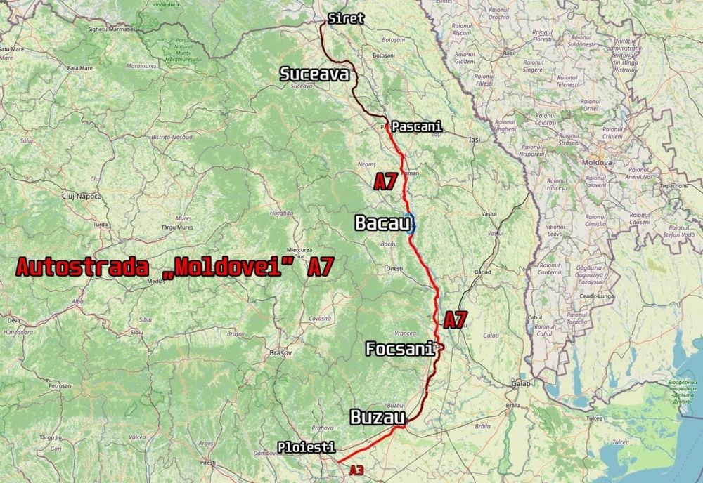 Proiectul Autostrăzii A7, discutat la Bacău cu CNAIR