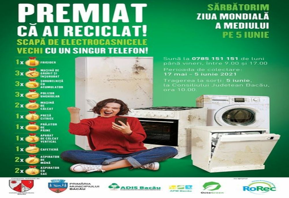 Campanie de colectare a deşeurilor electrice cu premii
