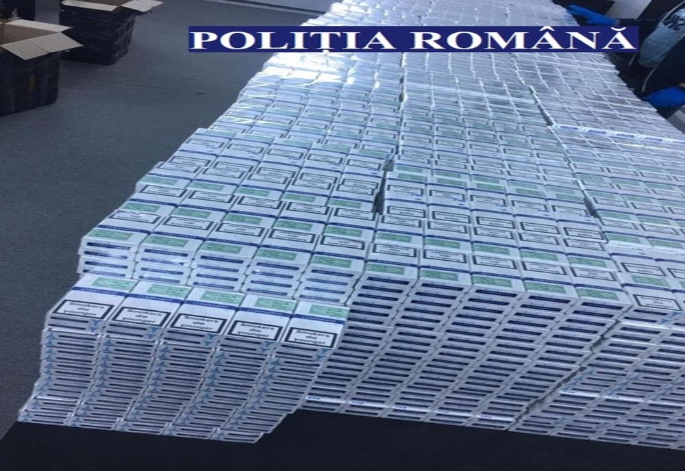Ca să scape de polițiști a abandonat mașina plină cu țigări de contrabandă