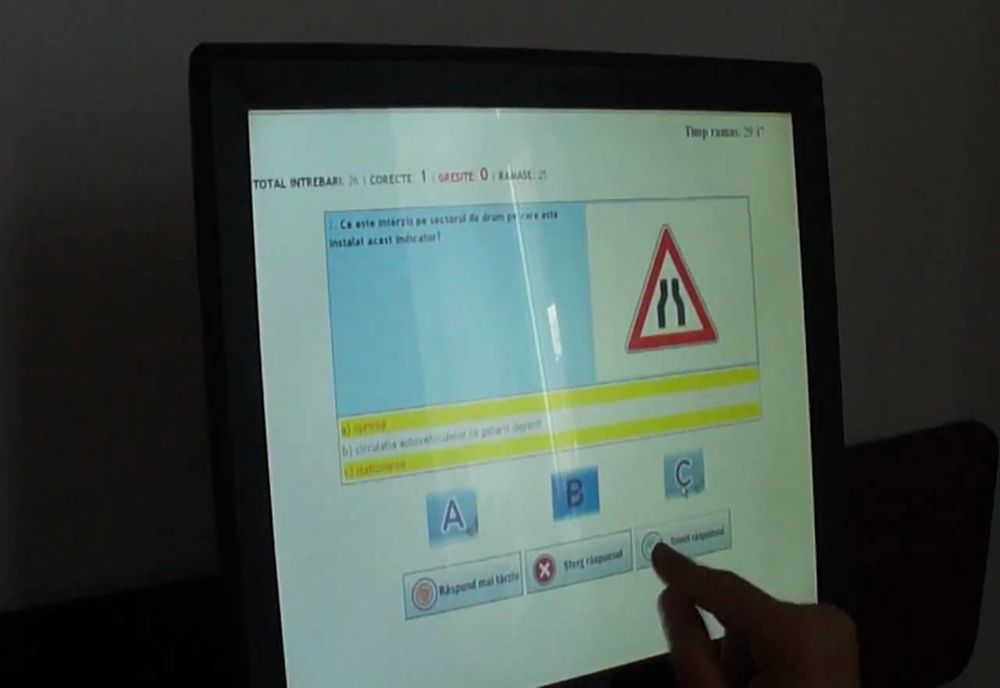 Persoanele cu permisul suspendat se pot prezenta doar trei zile pe săptămână pentru testare