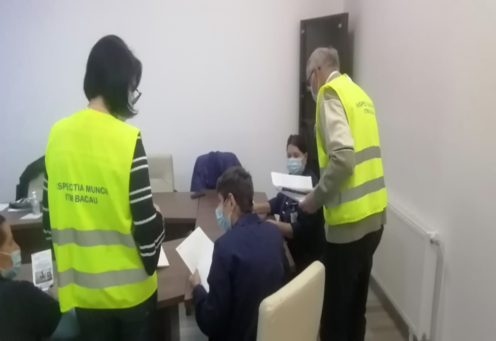 Amenzi usturătoare pentru agenții economici din Bacău! Ce au descoperit inspectorii muncii