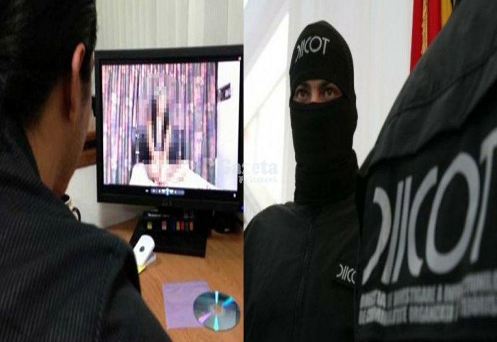DIICOT Cluj: Bărbat din Bacău arestat după ce a distribuit pe internet materiale pornografice cu minori