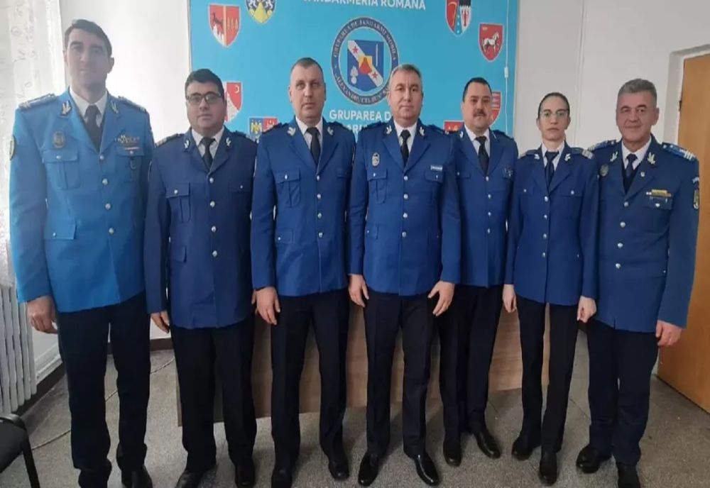 Avansări în grad la Gruparea Mobilă de Jandarmi