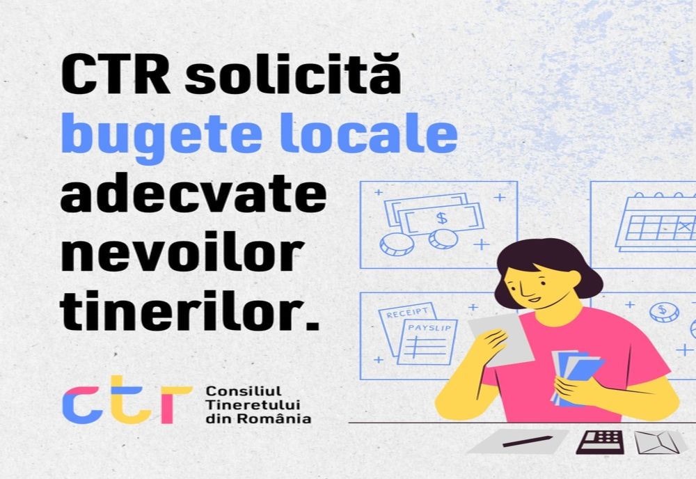 Consiliul Tineretului din România solicită bugete locale care să respecte Legea Tinerilor