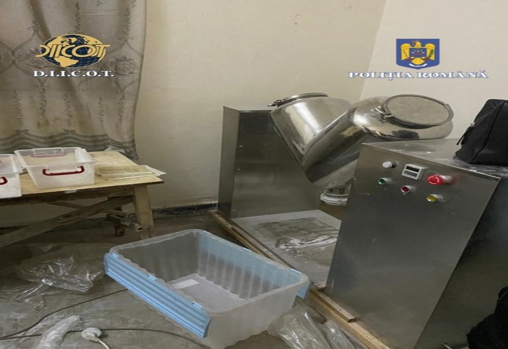 Primul laborator clandestin de produse anabolizante     
