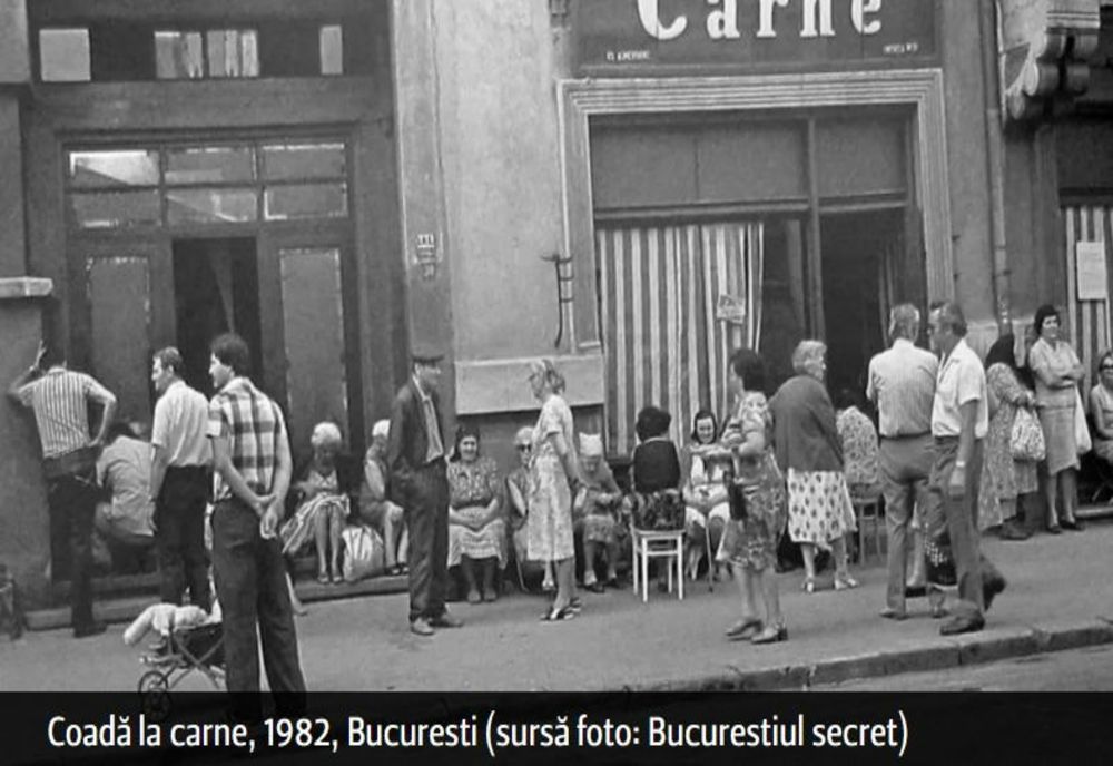 FOAMETEA pe vremea lui Ceaușescu. În 1989, stocurile de carne și pâine erau la jumătate