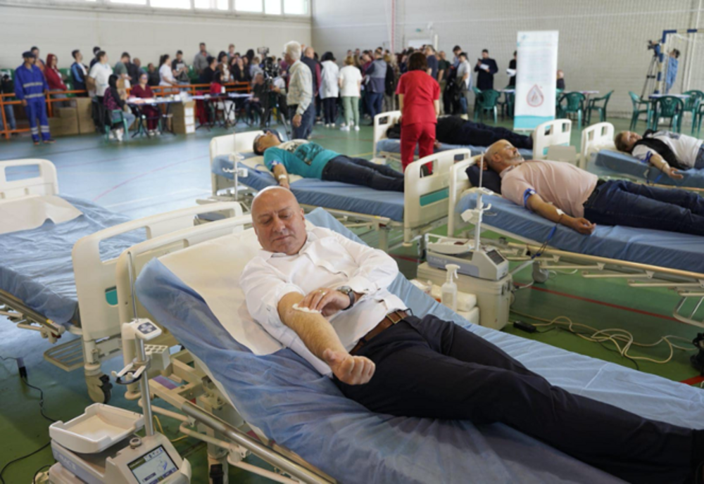 Consiliul Județean Bacău s-a alăturat campaniei naționale de donare de sânge