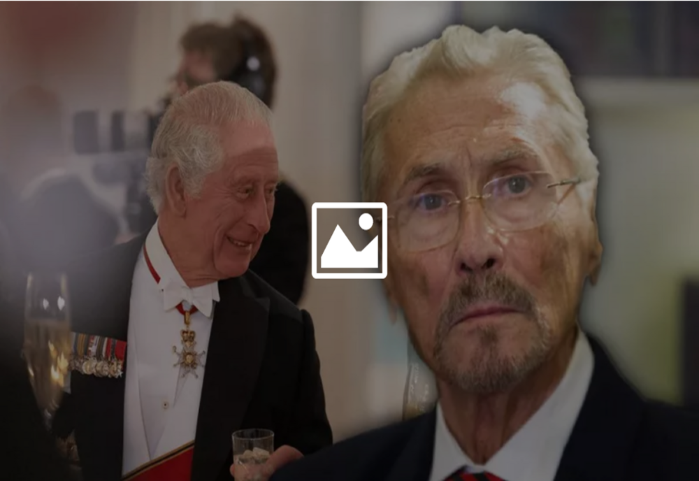  Fostul preşedinte Emil Constantinescu, de nerecunoscut. El a fost prezent la dineul Regelui Charles