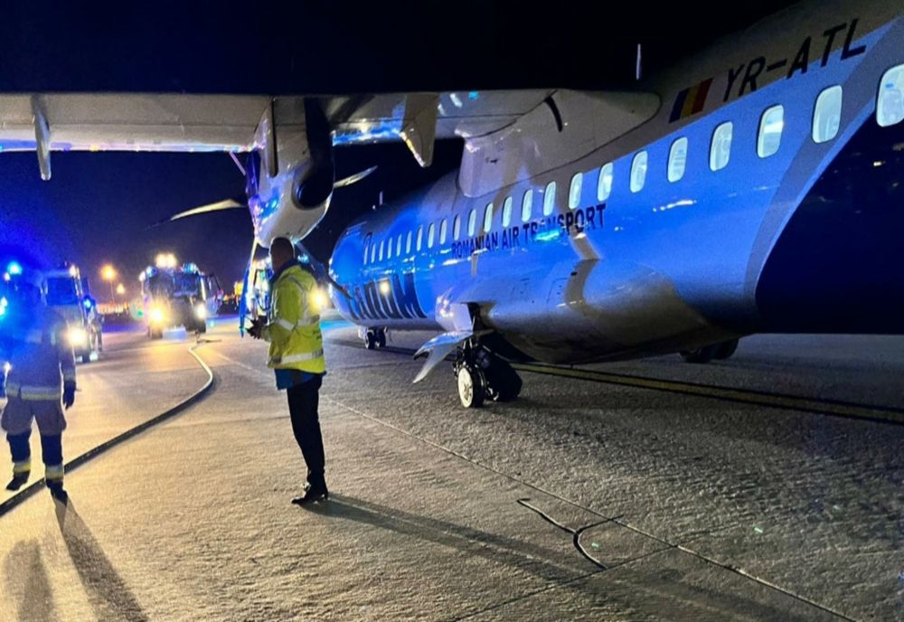 Probleme la o cursă a companiei Tarom care efectua un zbor pe ruta Otopeni-Budapesta