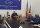 Secție de votare în Bacău pentru alegerile parlamentare din Republica Moldova