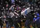 Intervenție în forță a jandarmilor din Gruparea Mobilă Bacău la un meci de handbal! Galeriile echipelor Dinamo și Steaua, evacuate din sală