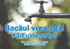 Protest #șîeu pentru apă la Bacău! Băcăuanii, chemați să protesteze 15 minute pentru rezerva de apă a orașului