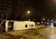Accident cu 16 victime în municipiul Bacău. Un microbuz s-a răsturnat după ce a intrat în coliziune cu un autoturism