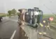 ULTIMA ORĂ: TIR răsturnat pe DN2, la Valea Seacă