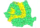 COD GALBEN de ninsori, până duminică dimineața