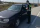 Minoră de 14 ani, depistată de polițiști la volanul unui autoturism