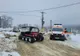 Lipova. Un copil cu febră transportat cu șenilata până la ambulanță