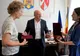 Vizita Ambasadorului Norvegiei și reprezentantei UNICEF la Consiliul Județean Bacău consolidează parteneriatul pentru dezvoltarea serviciilor sociale