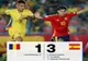 FOTBAL: ROMÂNIA, ÎNVINSĂ DE SPANIA CU 1-3, LA CAMPIONATUL EUROPEAN UNDER-19