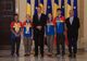 FOTO:Olimpicii băcăuani, primiți de președintele Klaus Iohannis. Ei au cucerit trei medalii de argint și două de bronz la Jocurile Mondiale de Vară Special Olympics de la Abu Dhabi