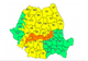 Avertizare meteo: cod PORTOCALIU de ninsori viscolite. Rafale de 100 km/h